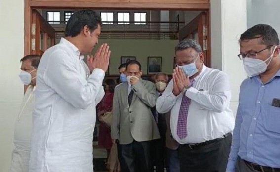 New Chief Justice arrives in Tripura New Chief Justice arrives in Tripura